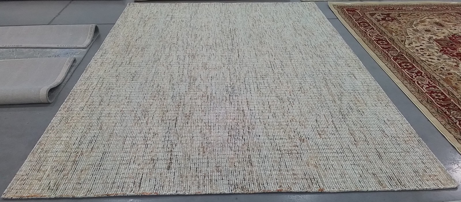 GOLD / BLUE 9′-0″ x 12′-0″ Flaw in Rug, Reduced Price 1172808868 ABT468D-9