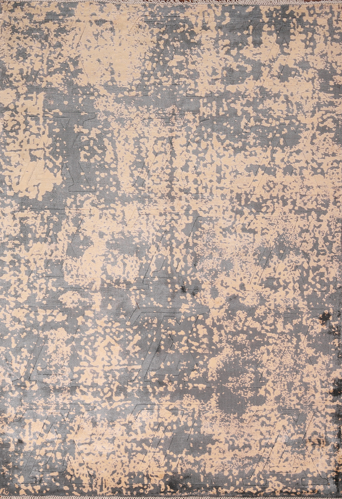 Modern Abstract One-of-a-kind Wool Rug for Any Room 4×6 ft