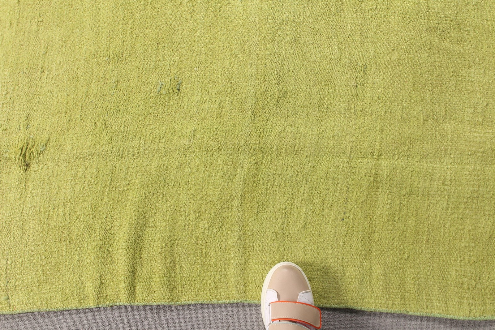 Turkish Rug, Large 5,4×9 ft Vintage Rug, Green Animal Print Wool Rug