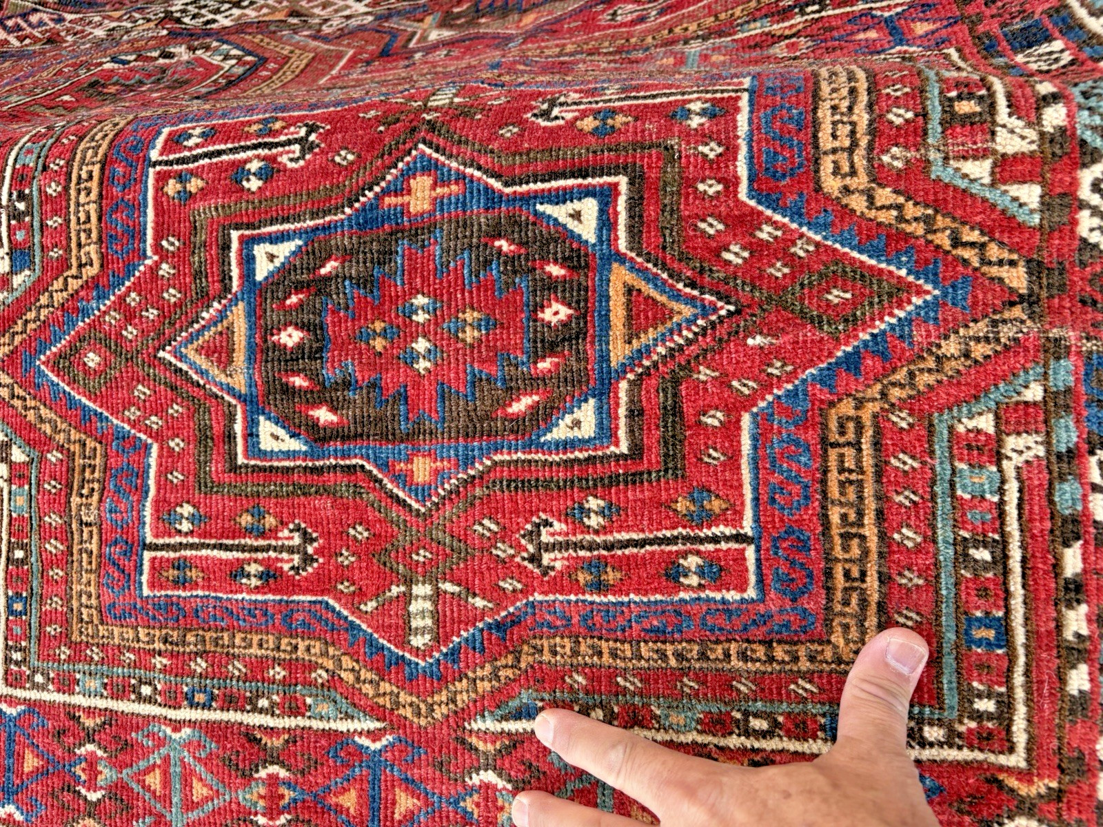 Auth: Ci 1850 Arabatchi Turkmen Main Rug Crivelli Salor Gul 5×10 Masterpiece