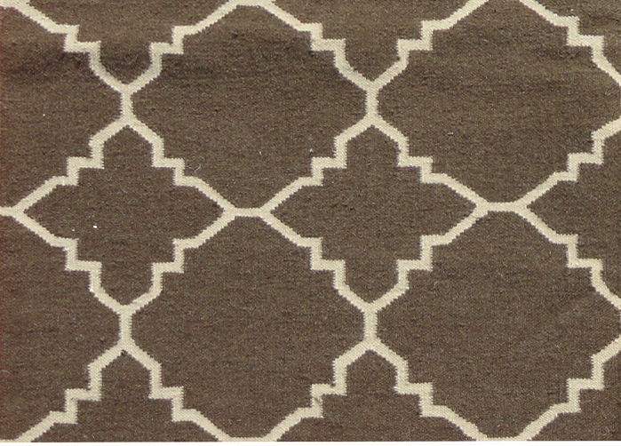 Brown Large Area Rug Floor Rustic carpet Wool Carpet Rug Grey Woven Rug Area