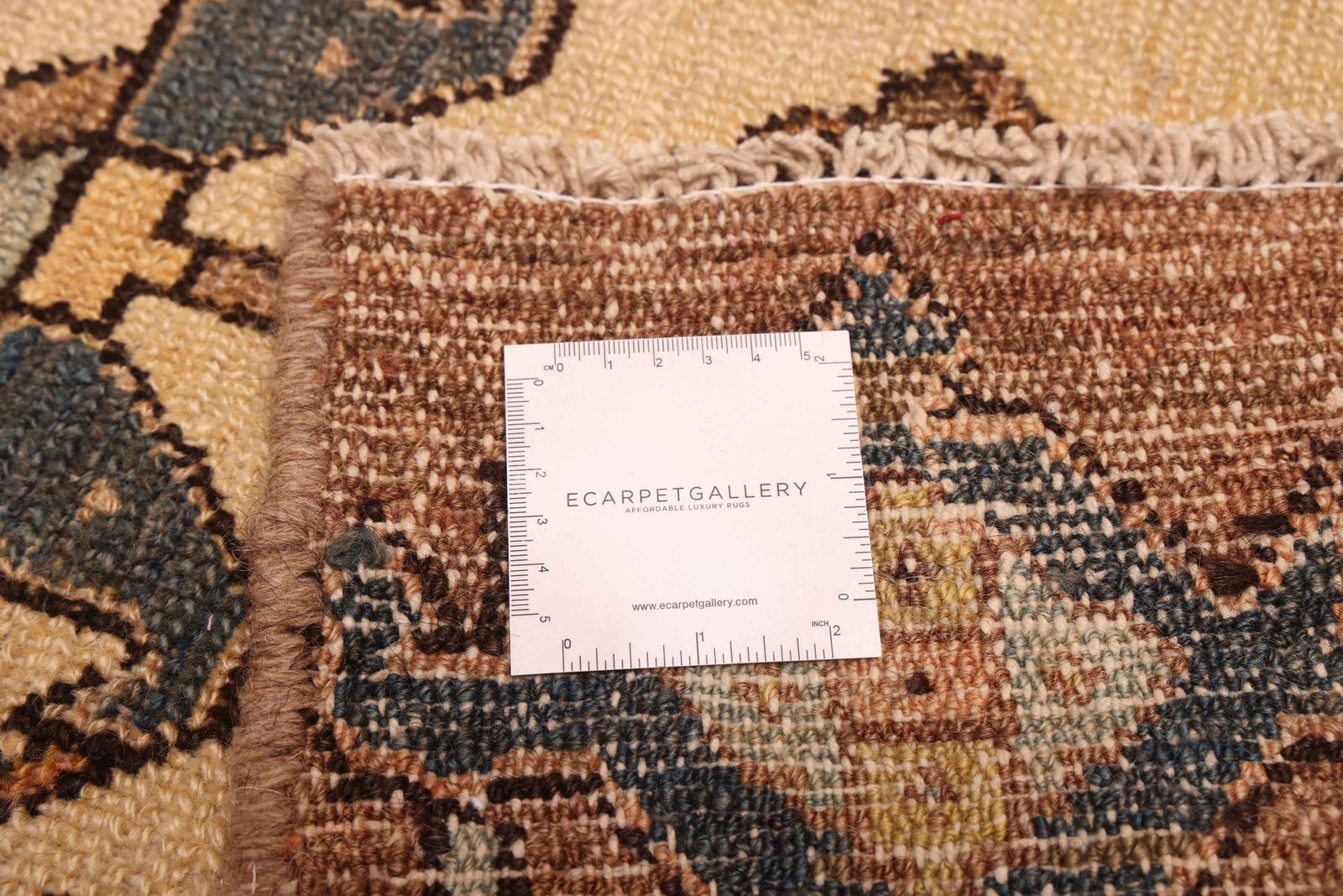 Vintage 11’4″ x 14’3″ Traditional Hand Knotted Vegetable Dye Wool Area Rug