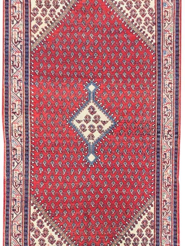 4×7′ Red Traditional Hamaadan Rug 81590