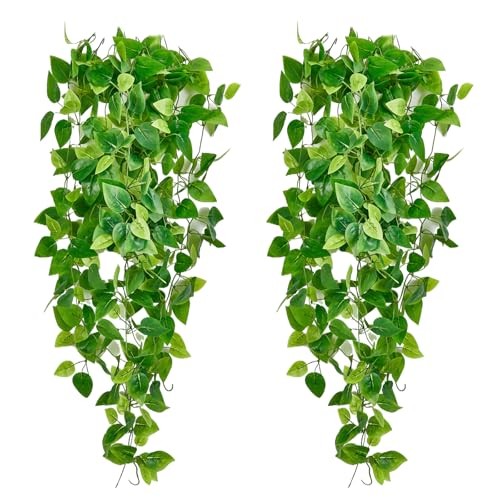 Fake Hanging Plants Vines(pcs)for Room Decor, Artificial Ivy Greenery 2