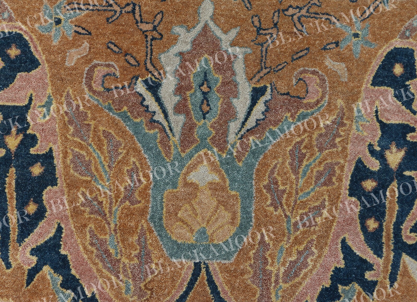 Colorromance Ekat Brown Handtufted Luxurious Area Rug 100%Wool Carpet Home Decor