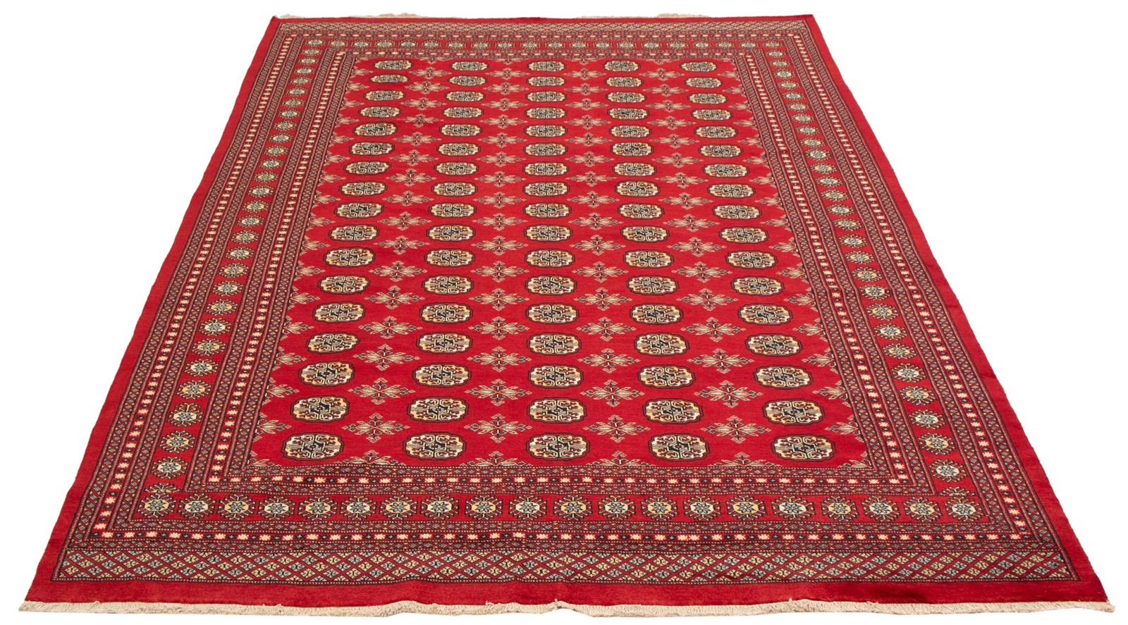 8’1″ x 10’10” Hand Knotted Area Rug Traditional Oriental Wool Carpet