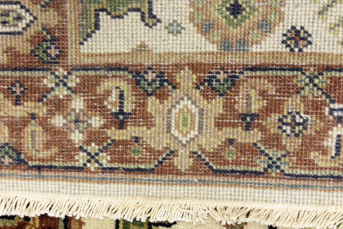 Handmade 3X5 Indo-Karajeh Oriental Rug Tribal Geometric Style Décor Carpet