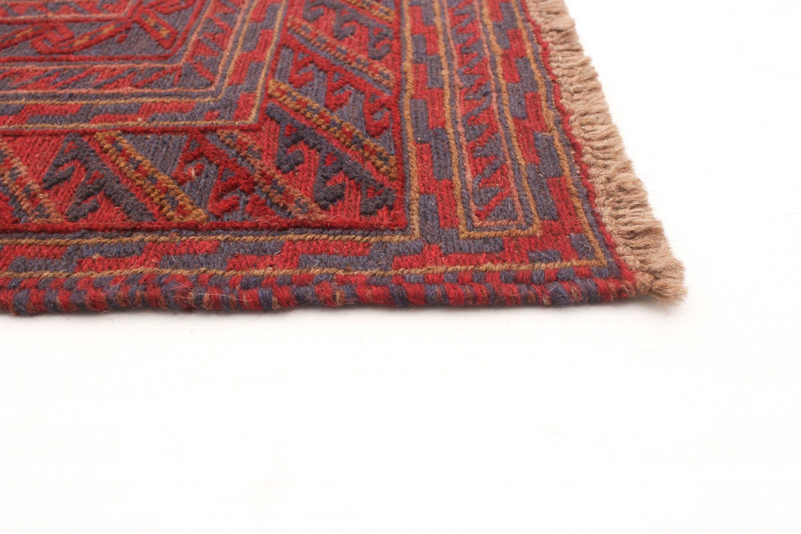Vintage Traditional Hand-Knotted Area Rug 4’11” x 6’1″ Oriental Wool Carpet