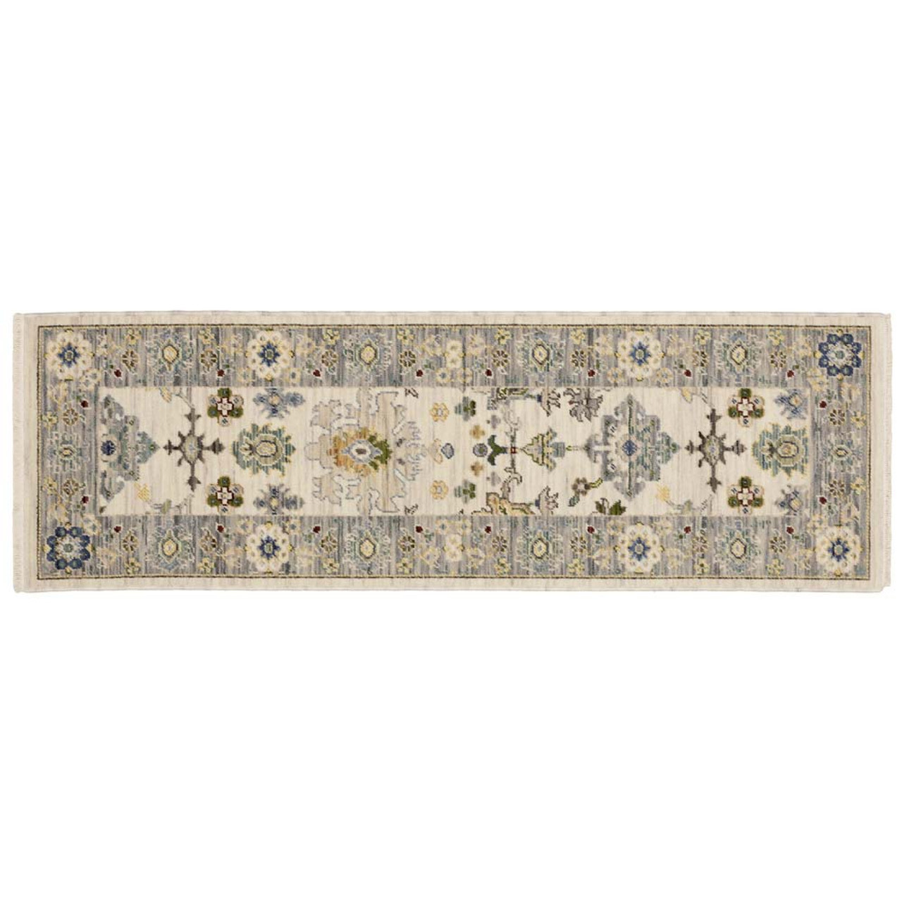 3×12 (2’6″ x 12′) Designer Lucca 846H Runner Rug Wool/Nylon **FREE SHIPPING**