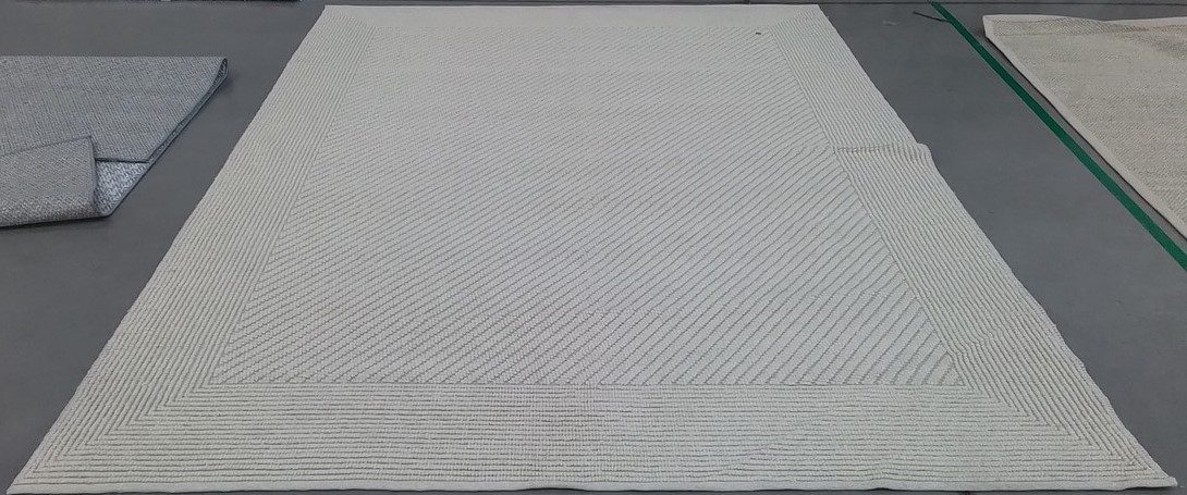 IVORY 9′-0″ x 12′-0″ Flaw in Rug, Reduced Price 1172806743 NAT450A-9