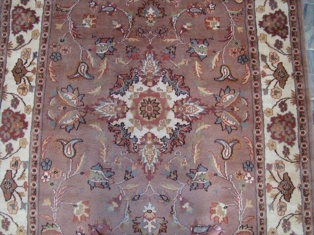Area Rug Wow Shab-e-Chiragan Hand Knotted Wool Silk Home Decor Carpet (6 x 4)’