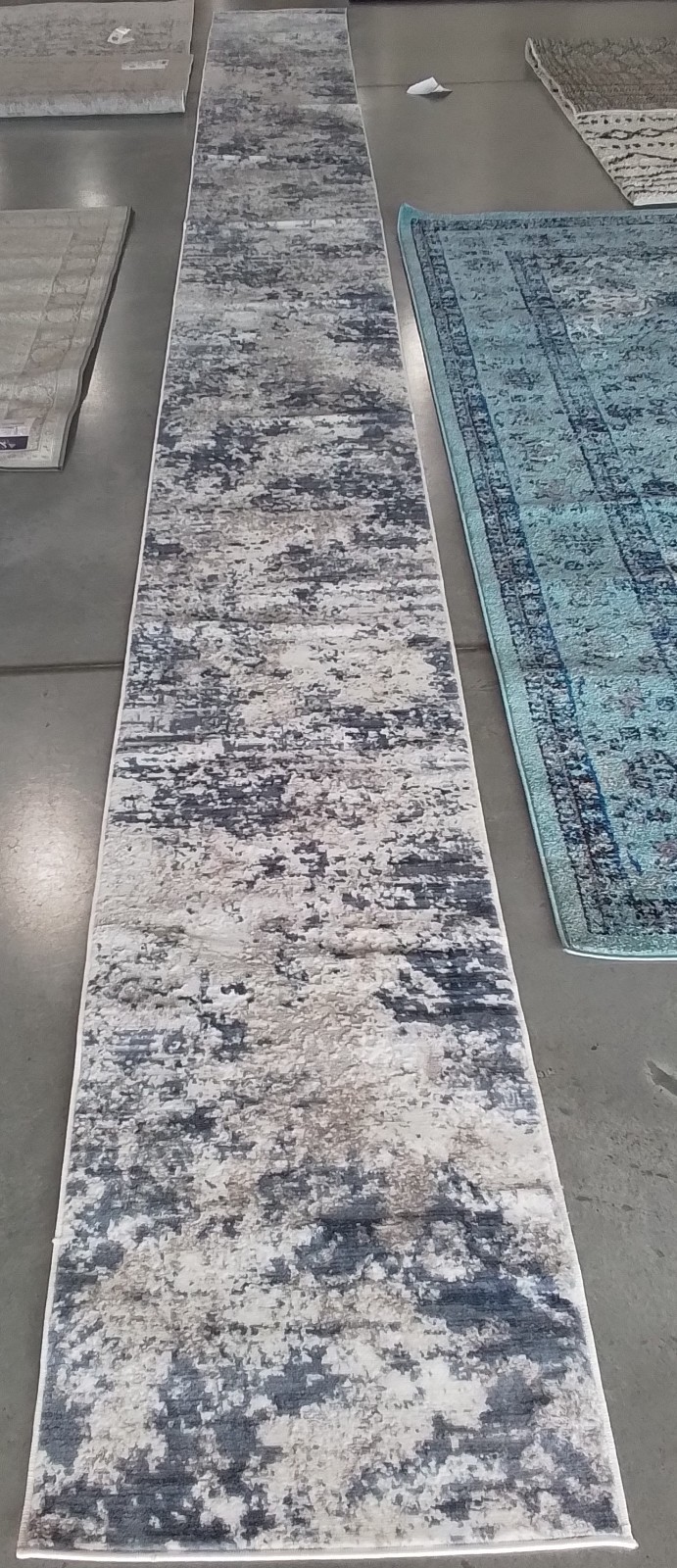 GREY / BLUE 2′-2″ x 22′-0″ Back Stain, Reduced Price 1172775167 ALA705F-222