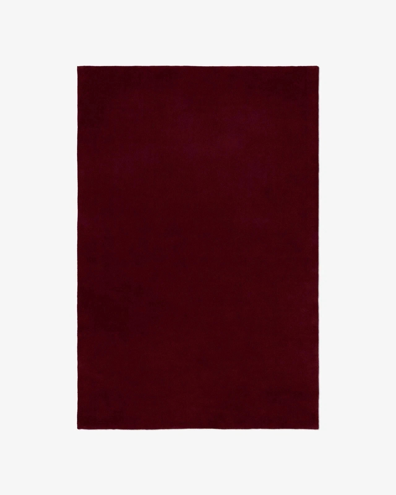 Hand-Tufted Wool Rug 9x12ft- Nordic Knots Grand Deep Wine Rug Handmade Area Rug