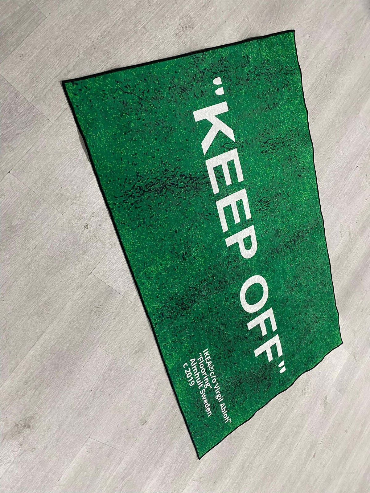 Keep Off, Keep Off Rug, Green Rug, Popular Rug, Modern Rug, Aesthetic Rug
