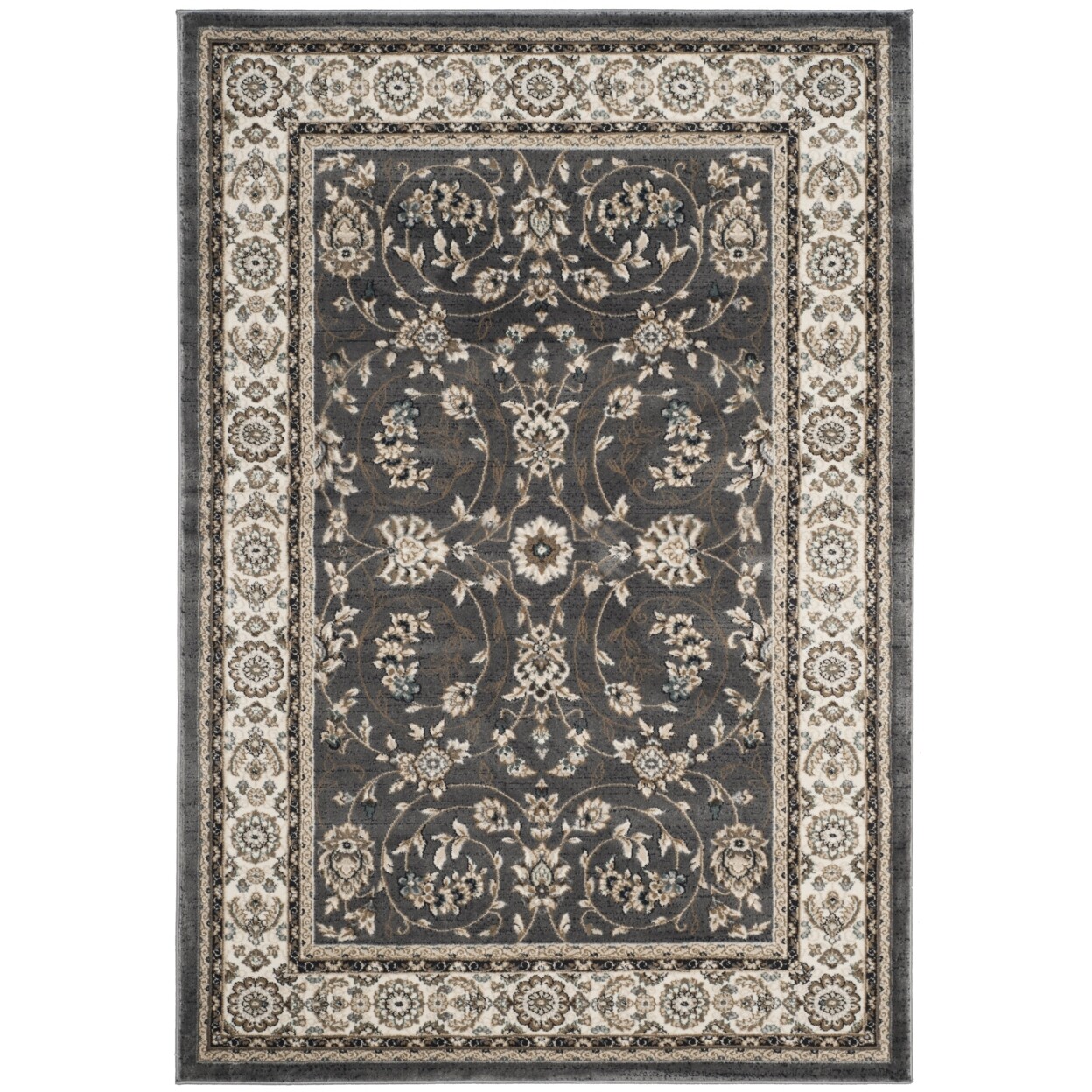 SAFAVIEH Lyndhurst LNH340G Grey / Cream Rug