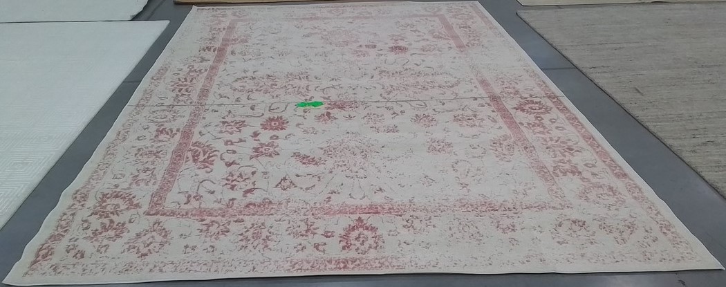 IVORY / ROSE 10′-0″ x 14′-0″ Stained Rug, Reduced Price 1172806877 ADR109H-10
