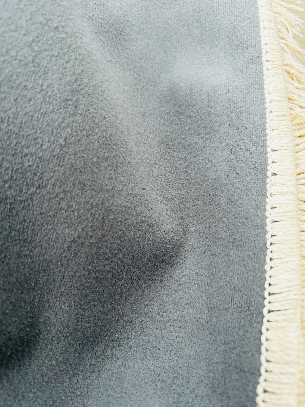 Tumble Washable Area Rug, Vintage Damask Distressed Print, 8ft x 10ft
