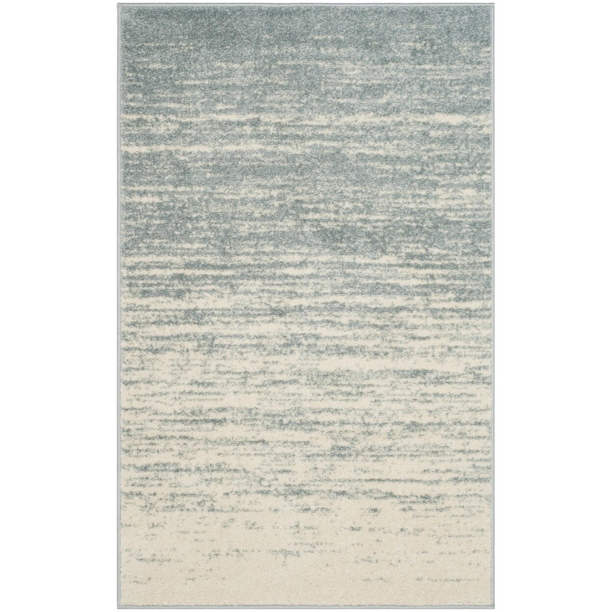SAFAVIEH Adirondack Collection ADR113T Slate / Cream Rug