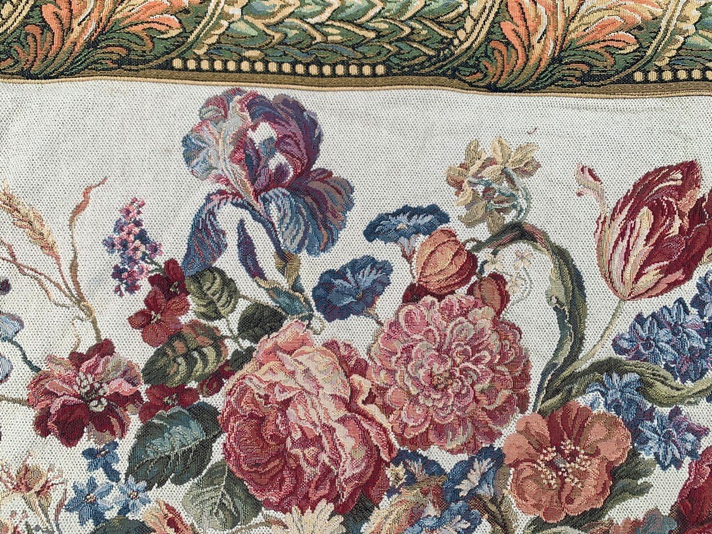 Vintage French Amazing Tapestry Flowers Tapestry Home Decor Tapestry 2×4 ft