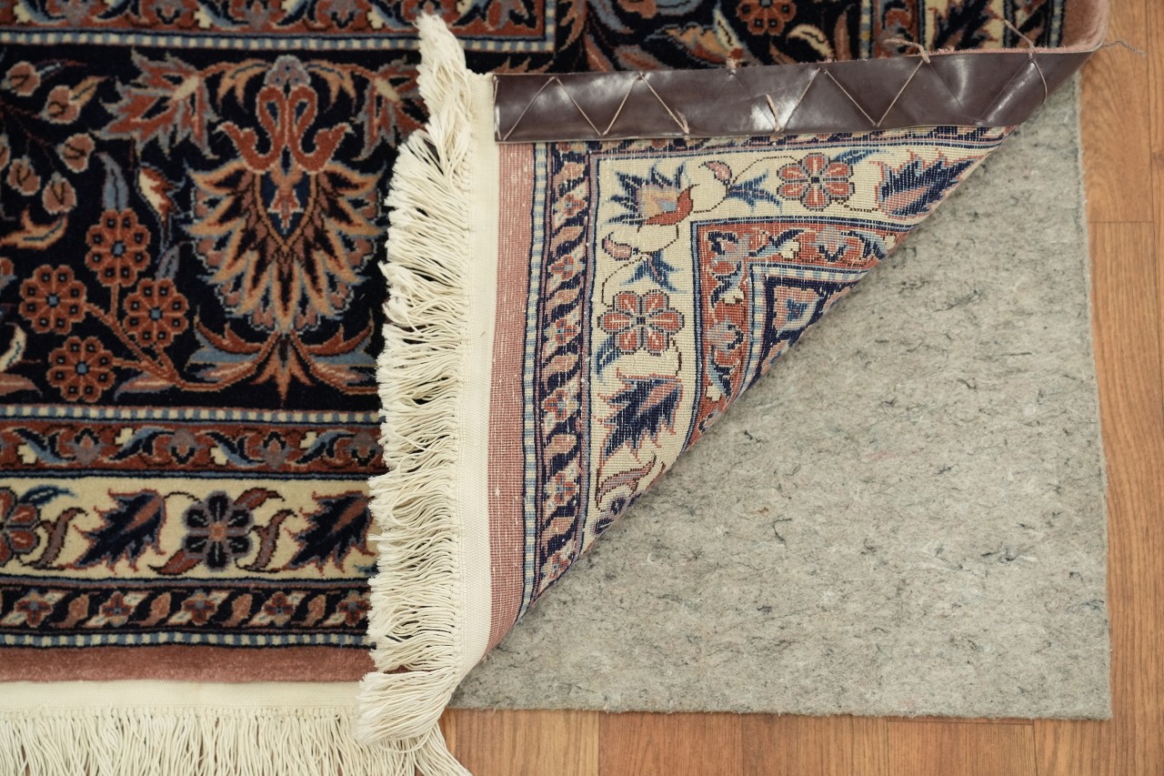 8×12 Traditional Hand-Knotted Wool Area Rug All-Over Tribal Oranges & Rust Tones