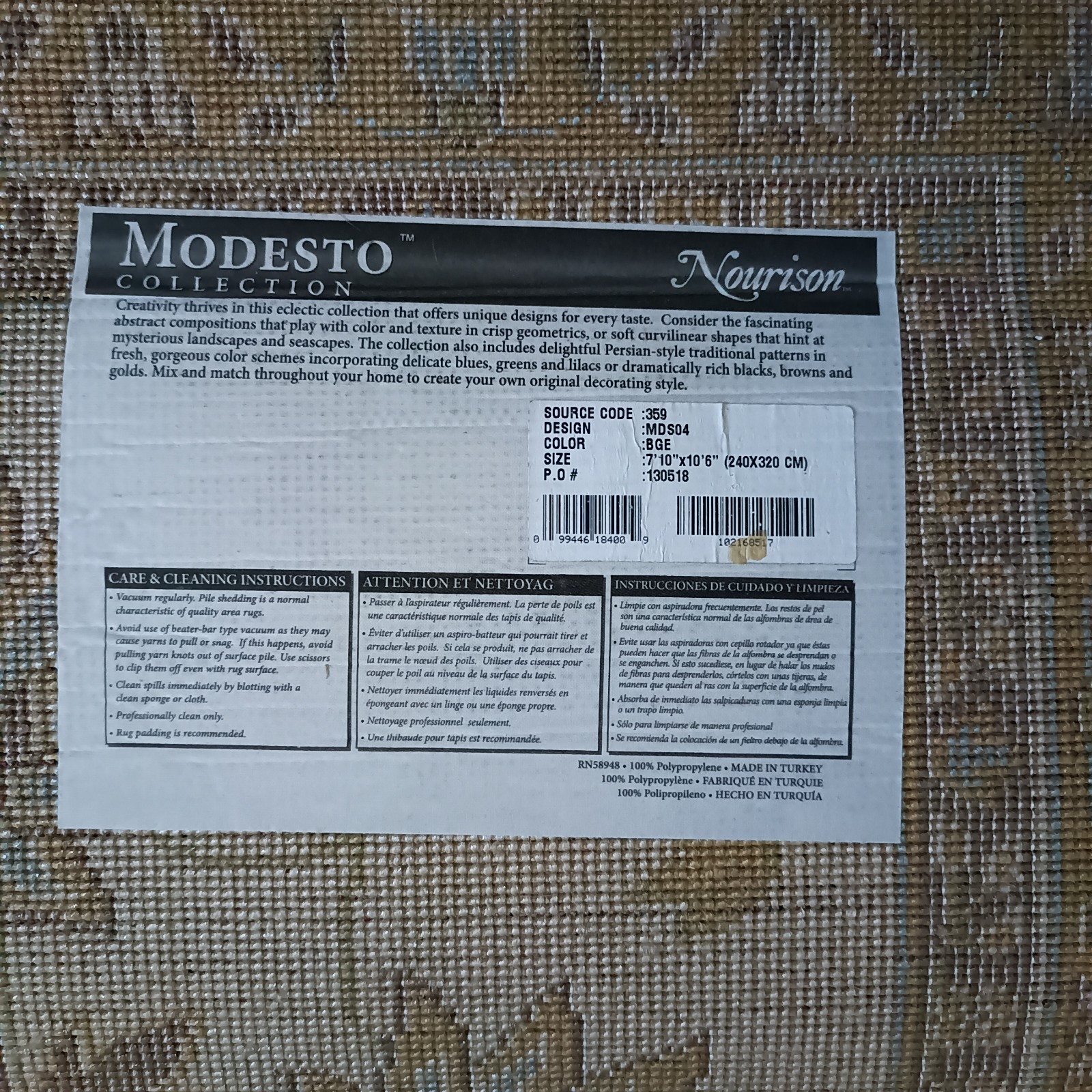 Area Rugs X 2 $35.00 Each