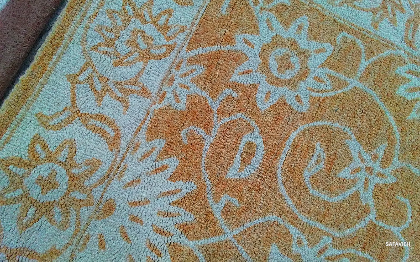 YELLOW / IVORY 5′-0″ x 8′-0″ Flaw in Rug, Reduced Price 1172782279 JAR601C-5