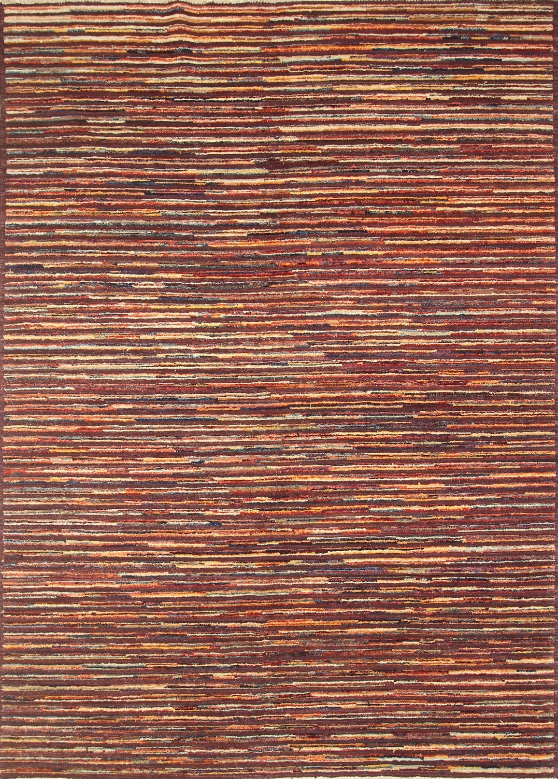 7×10 ft Purple Afghan Handmade Wool Kilim Area Rug