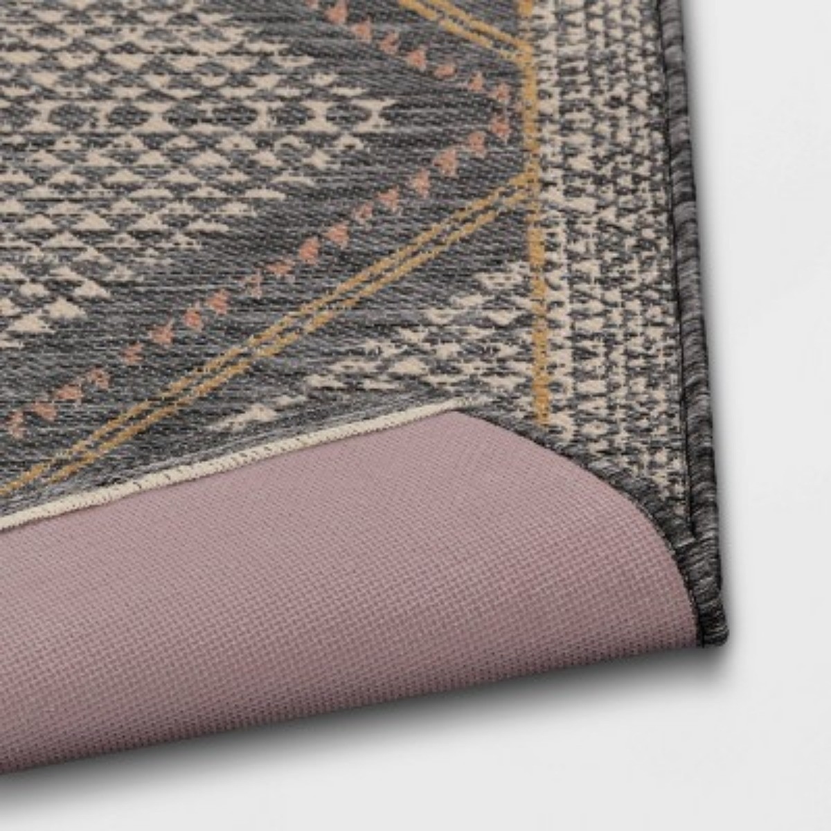 2'3"x3'9" Washable Tapestry Accent Rug Gray – Threshold