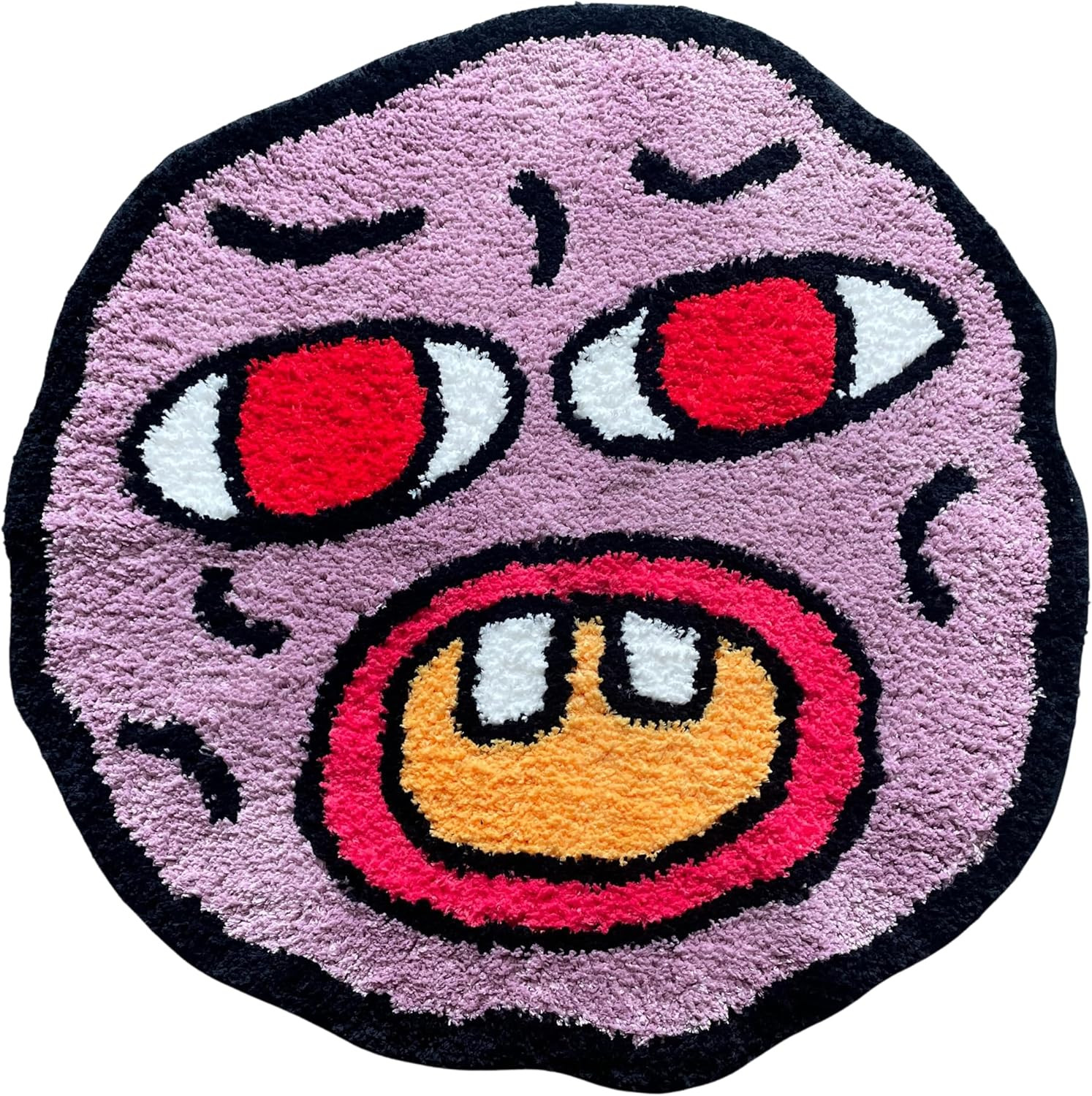 Cherry Bomb Rug – Hypebeast Bathmat – Handmade Tufted Bathmat- Handmade & Premiu