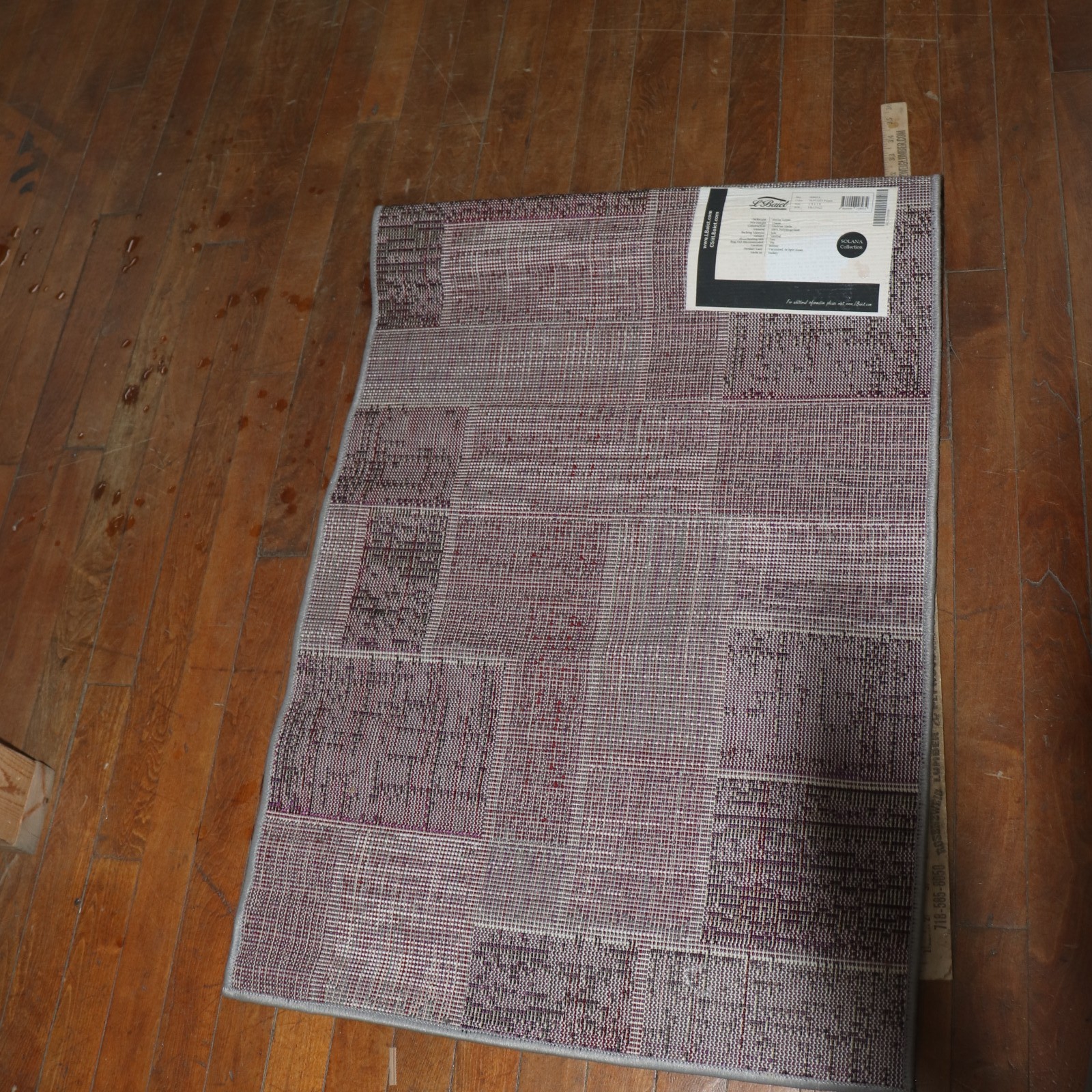 L’Baiet Verena Scatter Area Rug Geometric Purple 2 ft. x 3 ft. 1005828164