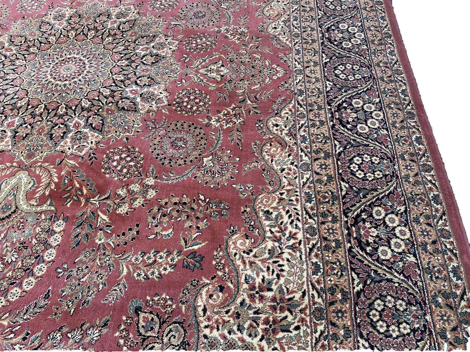 RUG 24: Machine Made SETAREH KAVIR Oriental Rug 10′ x 13′ 4″