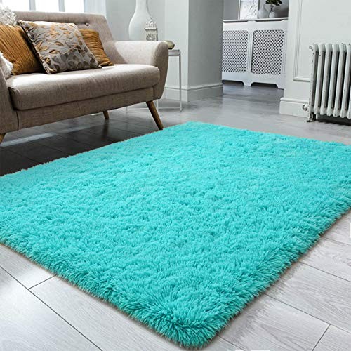 Fluffy Rug, Super Soft Fuzzy Area Rugs for Bedroom Living Room – 3′ x 5′
