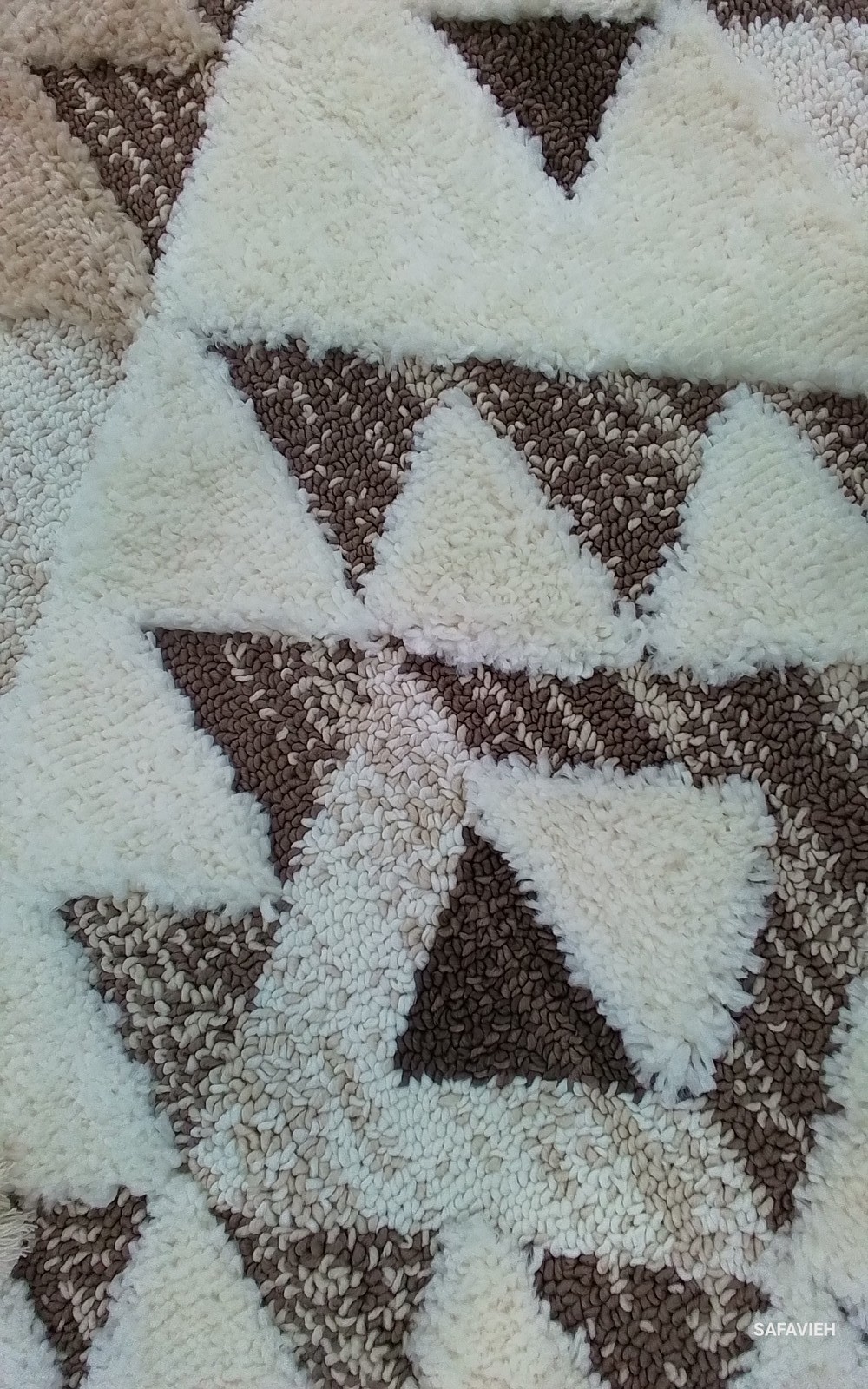 IVORY / BROWN 10′-0″ x 14′-0″ Back Stain Rug Reduced Price 1172796491 MTS688A-10