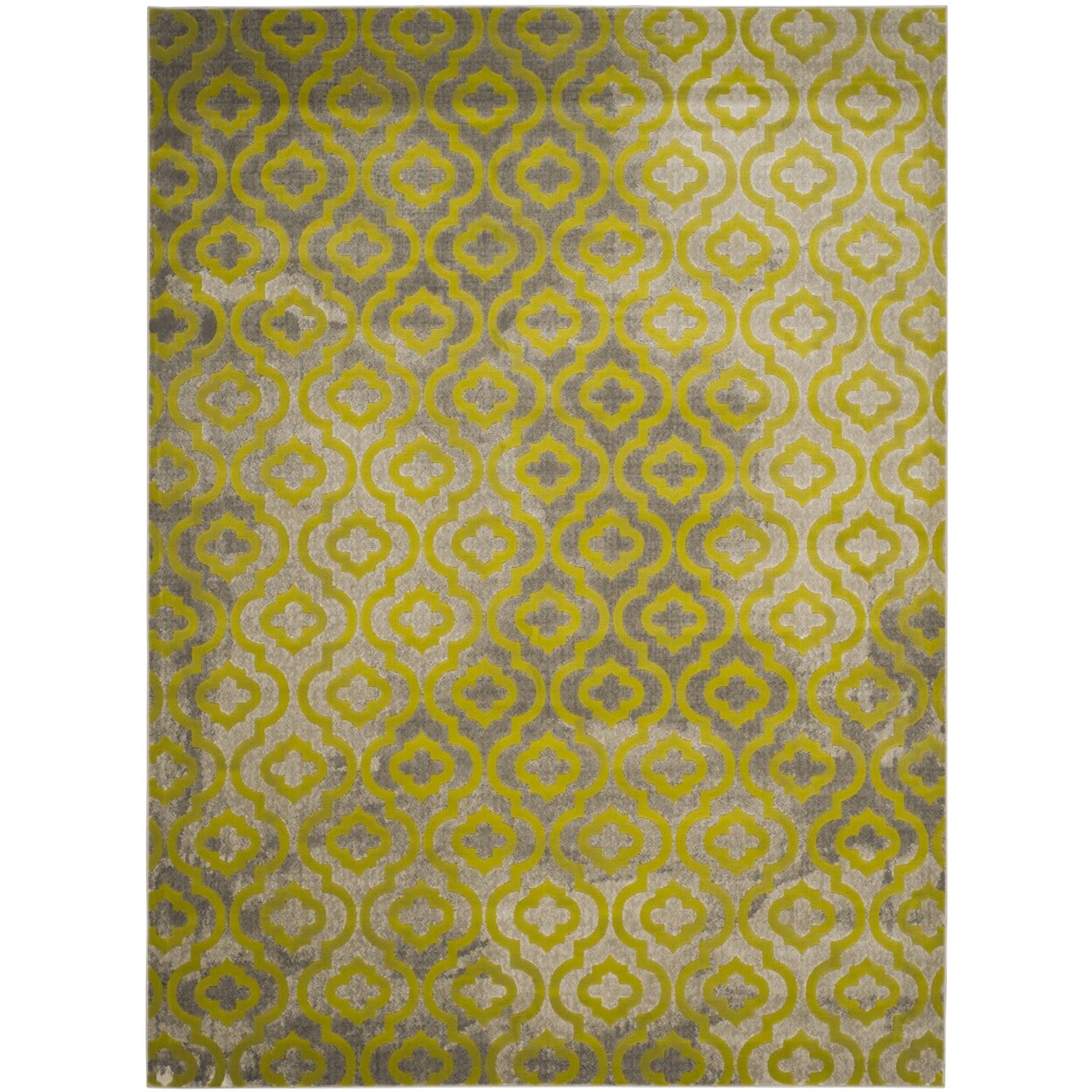 SAFAVIEH Porcello PRL7734G Light Grey / Green Rug