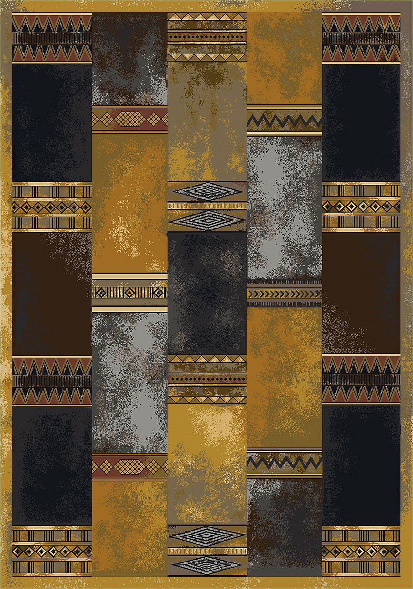 8×11 Milliken Nomad Butterscotch Rustic Weave Area Rug – Approx 7’8″x10’9″