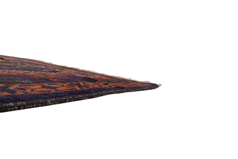 Vintage Oriental Tribal Long 4×7 Feet Handmade Area Wool Bordered Nomadic Rug
