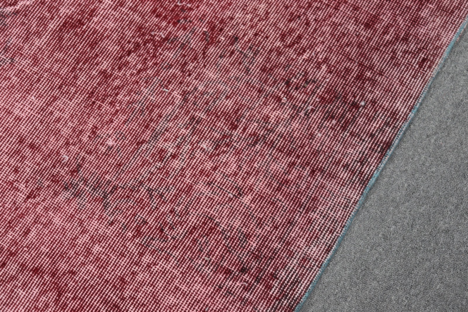6,6×9,4 ft Turkish Rug, Rug Rug, Red Polka dot Rug Wool