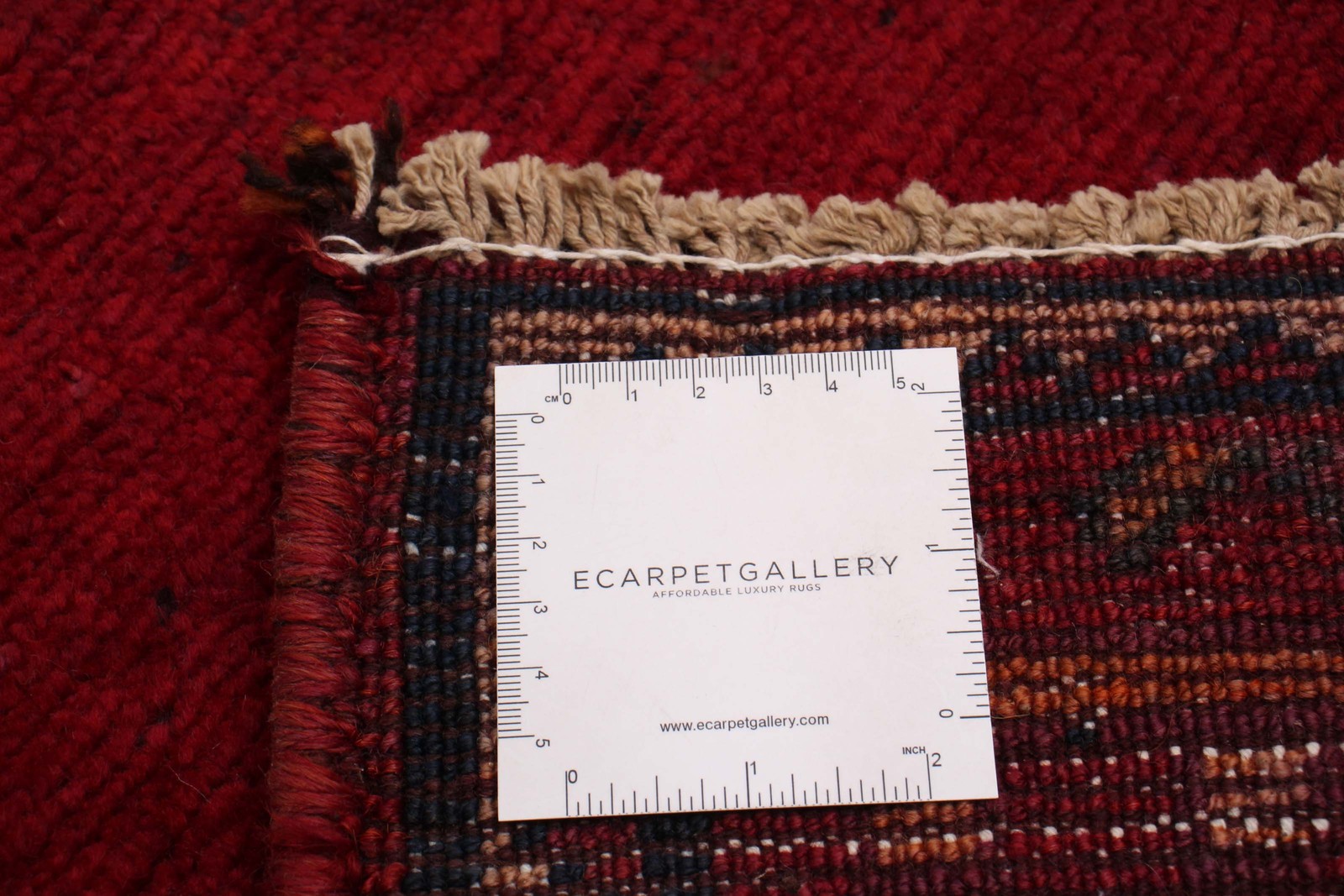Vintage Hand-Knotted Area Rug 4’8″ x 12’6″ Traditional Oriental Wool Carpet