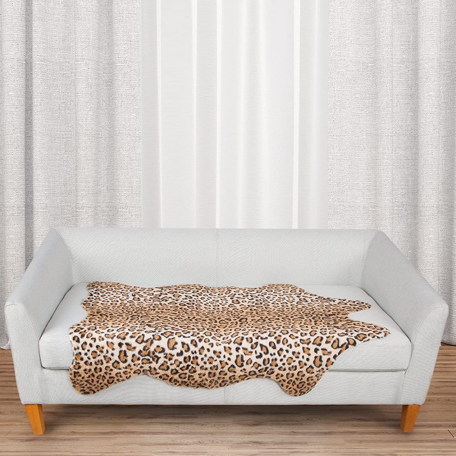 MACEVIA Leopard Rug Cheetah Print Rugs Western Decor for Living Room Bedroom …