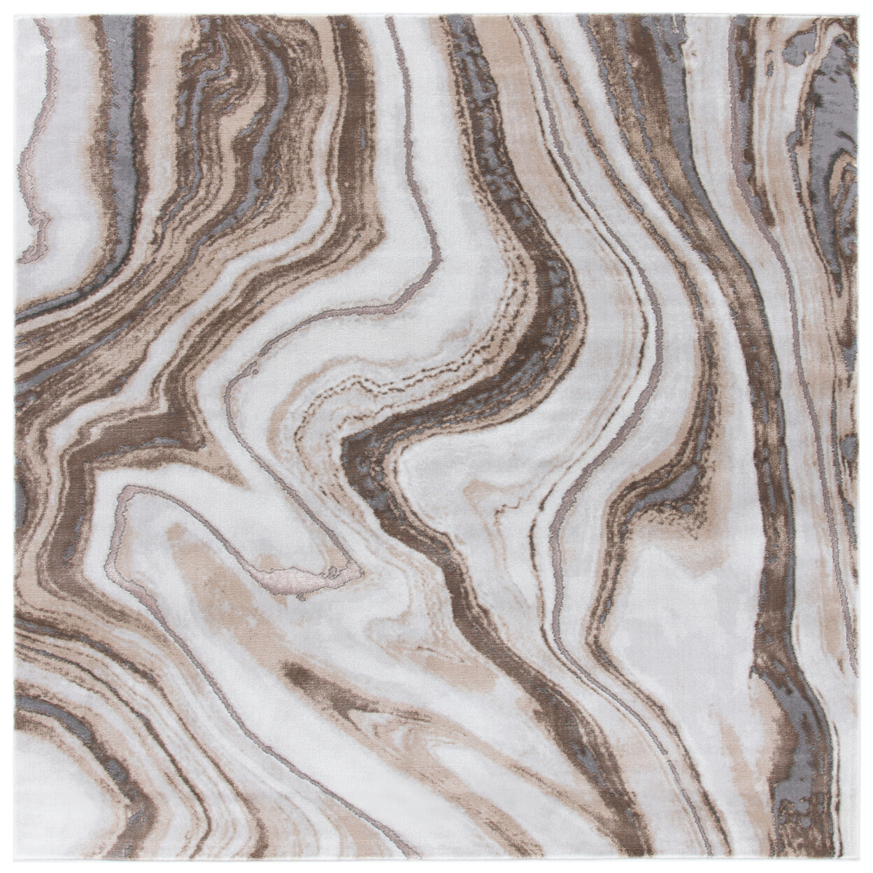 SAFAVIEH Craft Collection CFT819D Gold / Grey Rug