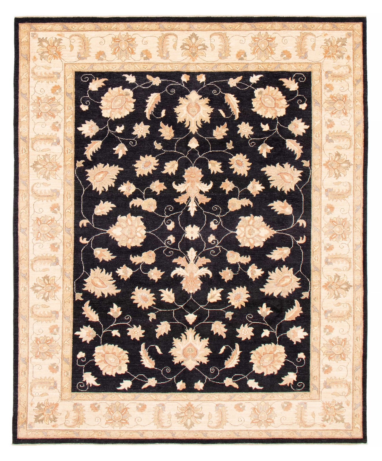 Traditional Hand Knotted Oriental Area Rug 8’2″ x 9’10” Wool Carpet
