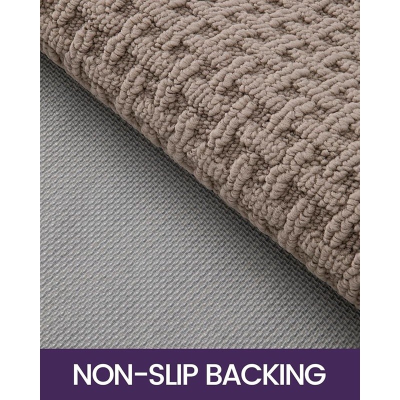 Non Slip Machine Washable Dirt Trapper Rug Home Entrance Hallway Patio Garage US