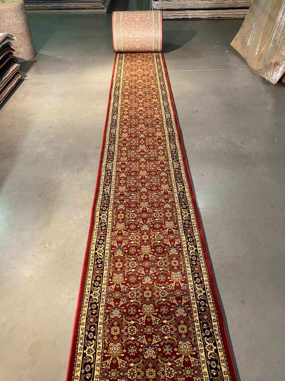 HALLWAY OR STAIR ROLL RUNNER RUG CARPET 31″ WIDE, CUSTOM LENGTH