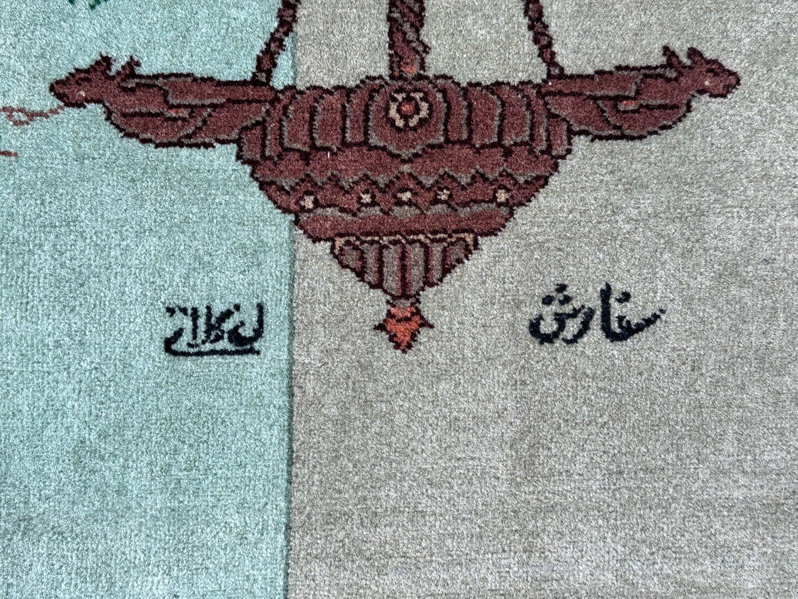 SIGNED HIGH KPSI 60+ RAJ PICTORIAL RUG KORK WOOL_SILK 6.5×8.2 OMAR KHAYAM
