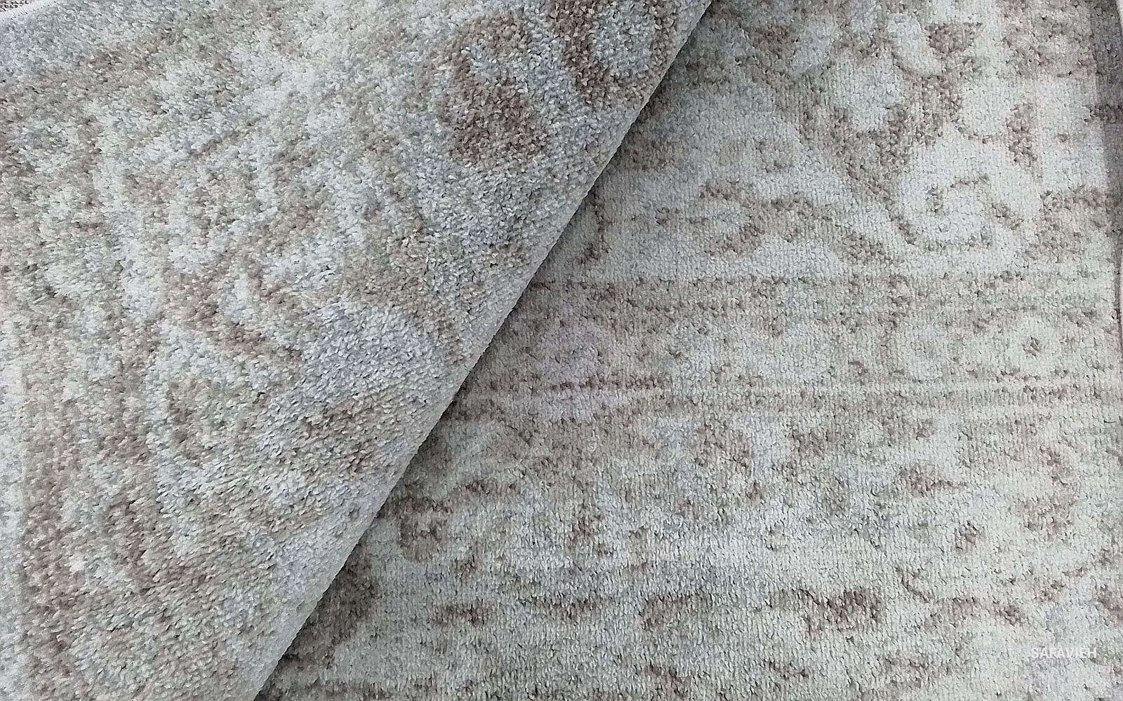 IVORY / TAUPE 9′-0″ x 12′-0″ Flaw in Rug, Reduced Price 1172791057 EVK256E-9