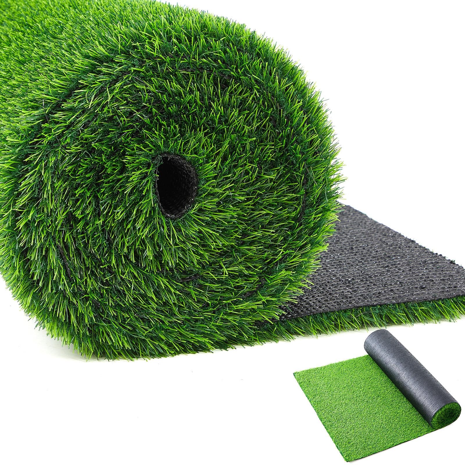 Artificial Grass Turf 4ft x 24ft 96 Sq Ft 1.2 Inch Thick Outdoor Indoor