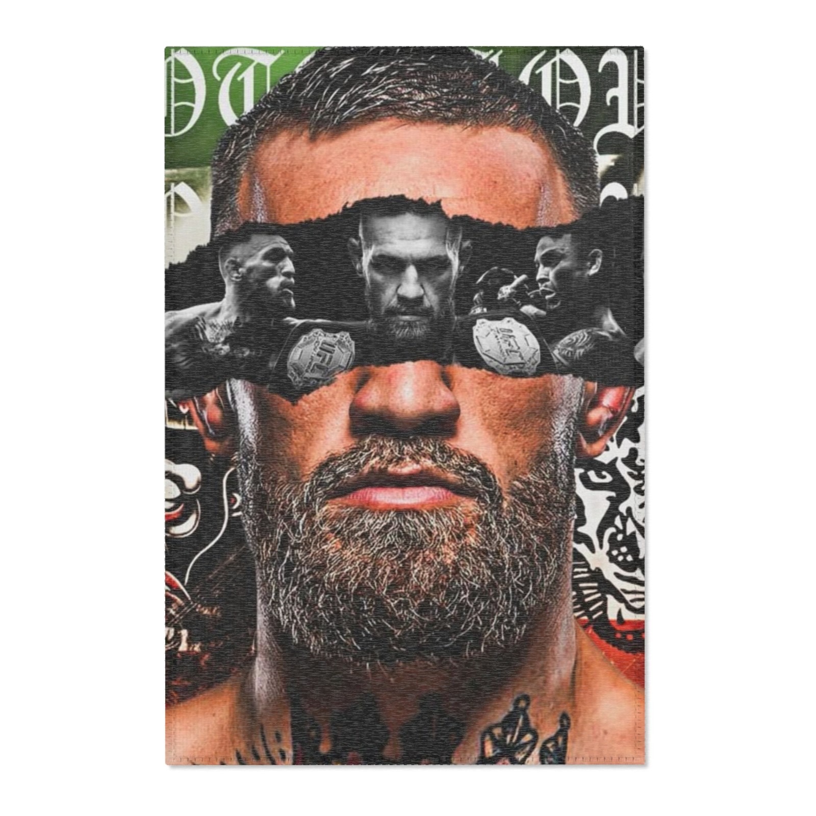 Conor McGregor UFC Rug 24” x 36” | MMA Icon Rug | Fight Room & Gym Decor