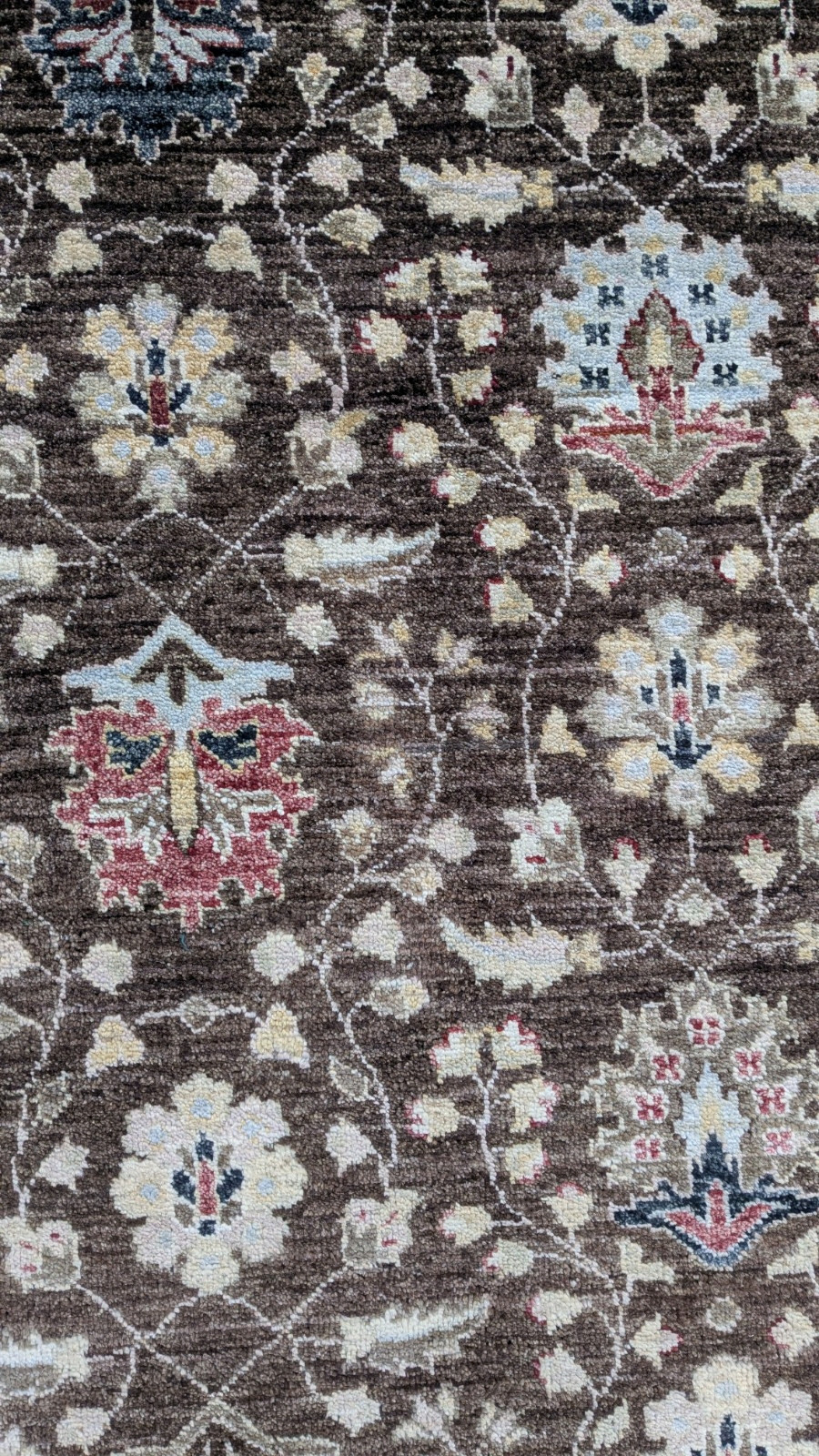 8’2″x10’2″ Pakistani Peshawar Chobi Rug carpet Handmade Veg Dye 100% Wool 8×10