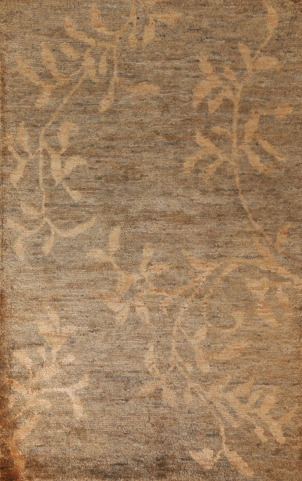 Abstract Nature Print Room Size Rug 7×10 Modern Hand-made Oriental Carpet