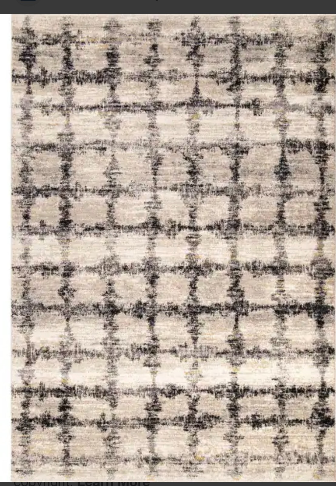 Palmetto Living by Orian Rugs Gemstone Studio Basket Thread Beige Area Rug